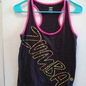 Zumba 'Lighten Up' Tank Top Size Xl